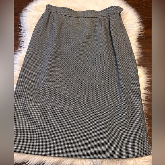 SAINT LAURENT RIVE GAUCH PARIS Vintage Pencil Skirt - Picture 1 of 11
